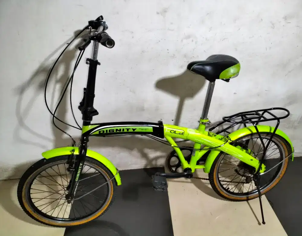 Sepeda lipat ukuran 20 normal siap goes