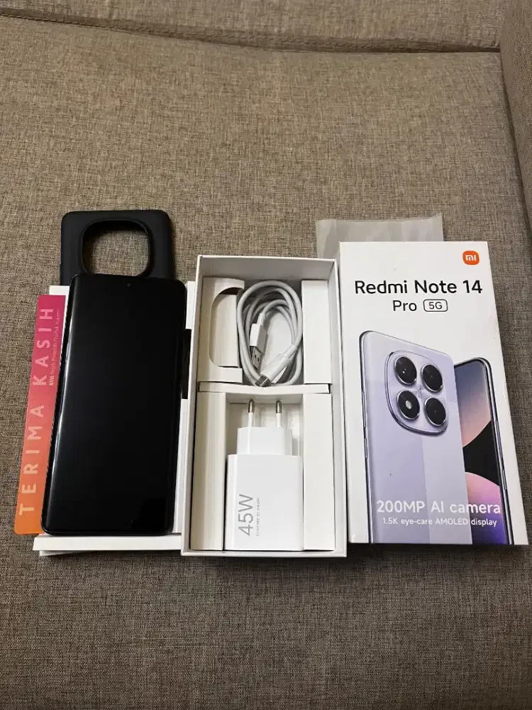 XIAOMI REDMI NOTE 14PRO5G 8/256GB MIDNIGHT BLACK