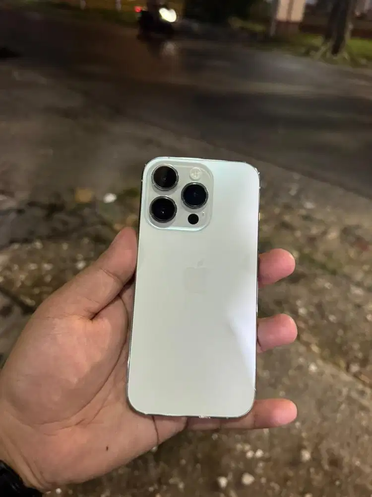 IPHONE 14 PRO SILVER 128 GB FULLSET MULUS NOMINUS