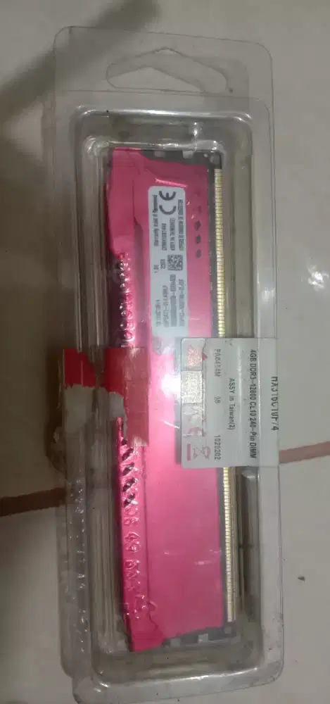 Ram pc ddr3-12800 4gb