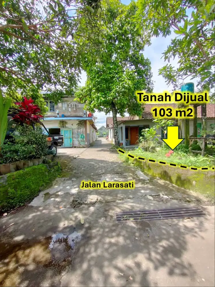Tanah Pekarangan HOOK di Karangjenjem Sardonoharjo gito gati dekat UII