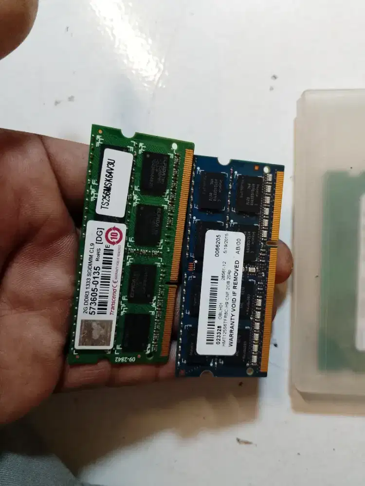 ram leptop 2 gban 2+2 kondisi normal ddr 3