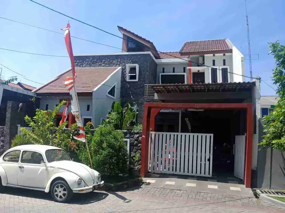 Dijual Rumah Luas Terawat Gayungsari Surabaya Selatan