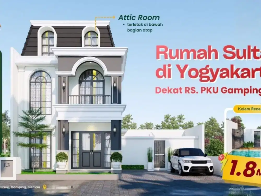 Dijual Rumah Mewah Siap AJB SHM Ready Jogja