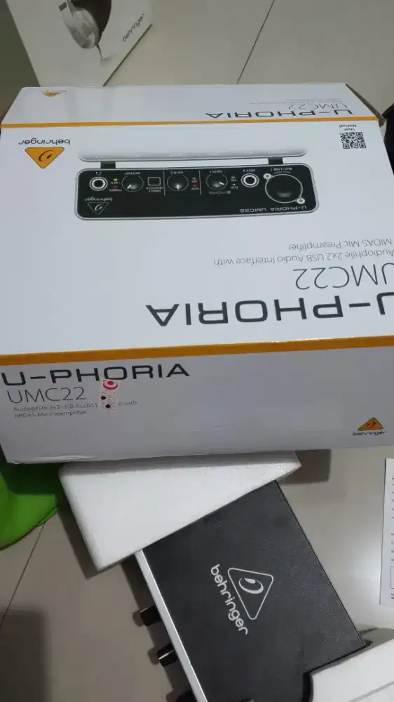 Soundcard Behringer Umc22