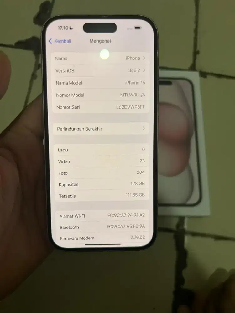 iPhone 15 Pink 128gb Inter