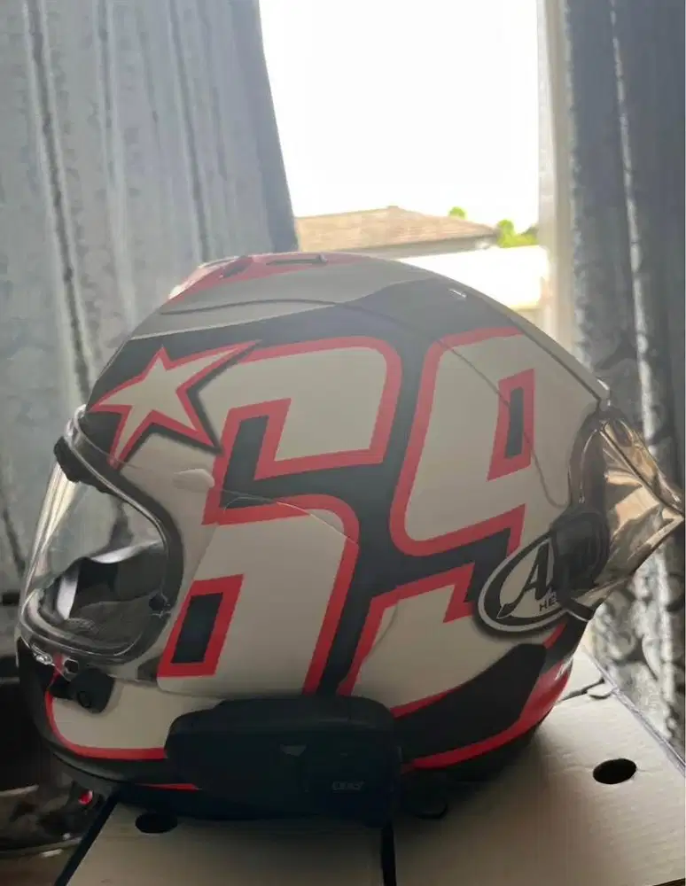Helm arai RX7X NICKY HYDEN RESET