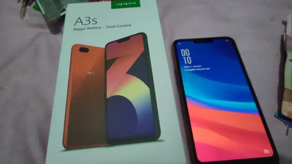 oppo a3s dus+hp+casan