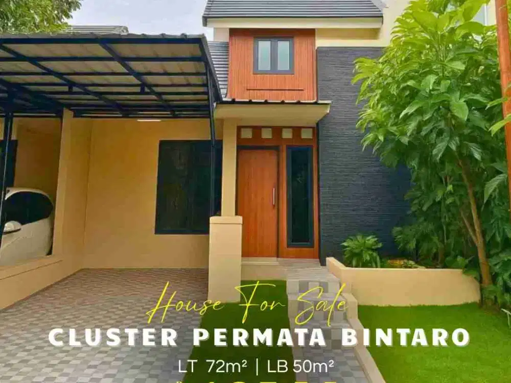 Dijual Rumah Sudah Renovasi di Permata Bintaro Jaya, Dekat Pintu Tol Parigi, Fresh Market, Rs Pondok Indah