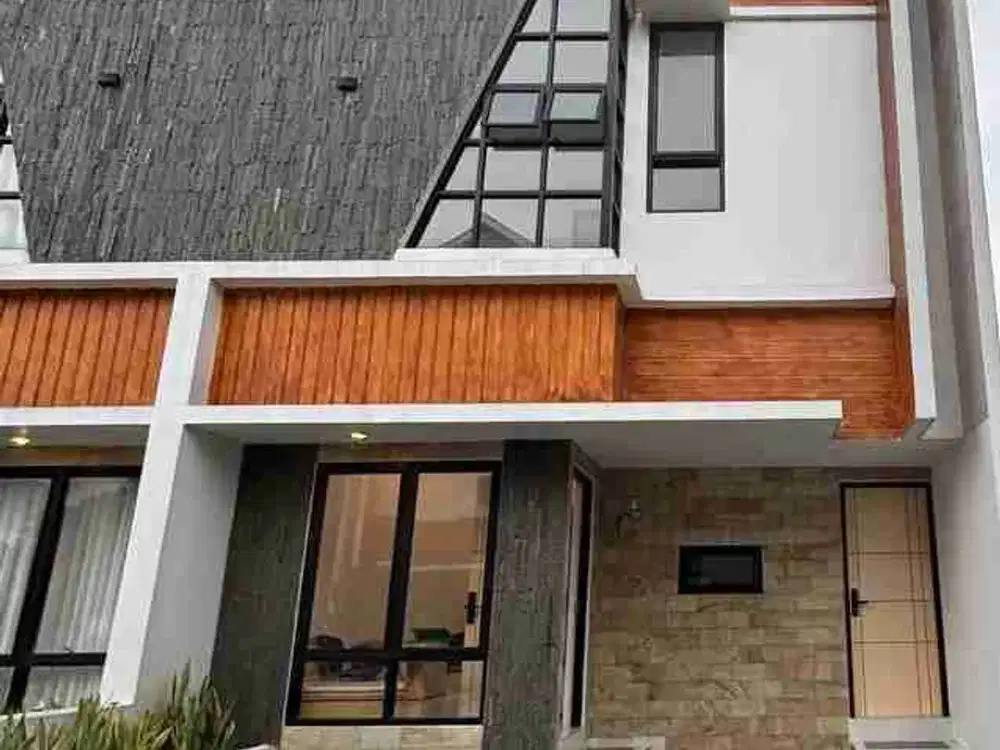 Rumah Baru di Cilangkap Tapos Depok  (Akses 2 Mobil) Bisa KPR, Cluster Dekat Stasiun