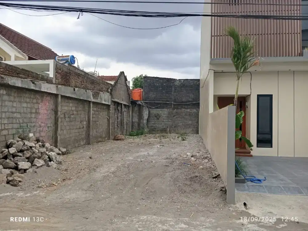 Dijual tanah kecil milik sendiri di jl Amarta Utara stadion Maguwoharj