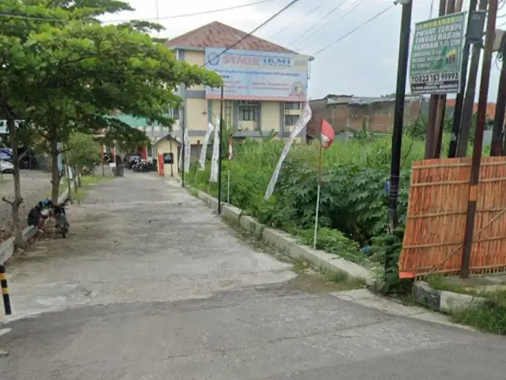 Tanah Strategis Samping SPBU Perjuangan dan Depan Kampus IKMI