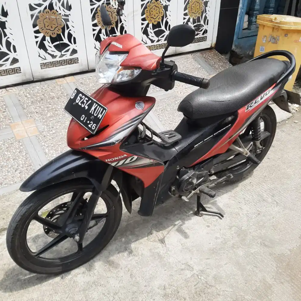 Honda Absolute Revo 2009 Karbu,ss lengkap mesin bagus plat Bekasi Kota