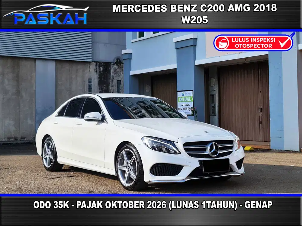 TAX=OKTOBER Bunga=5% Mercedes Benz C 200 AMG 2018 Mercy C200 amg 2018
