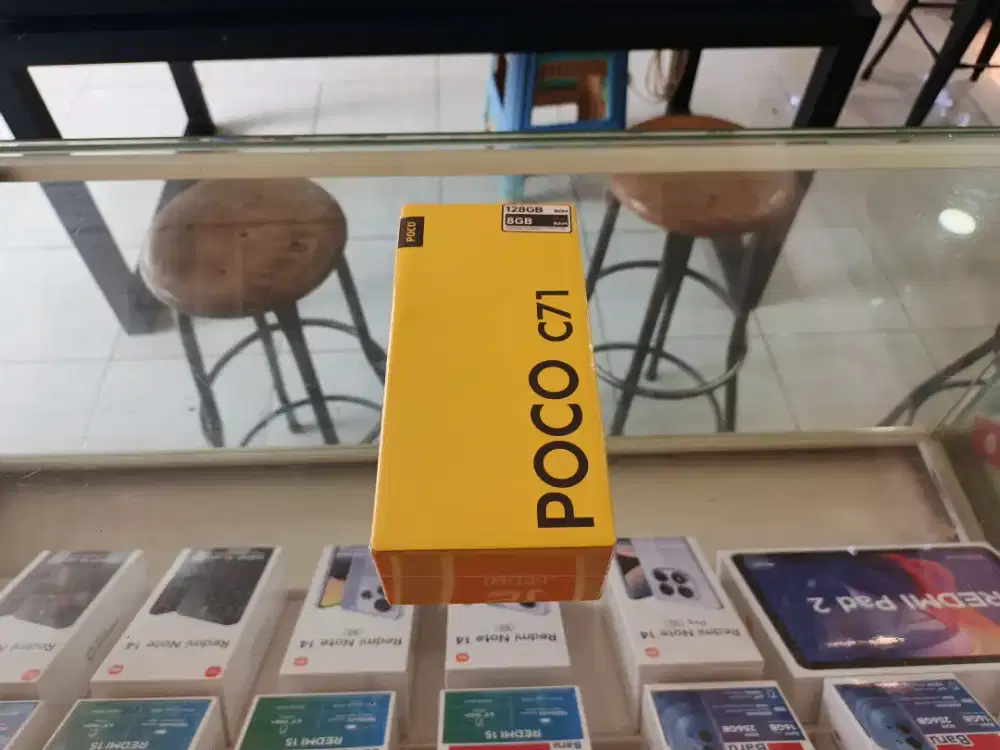 Berminat silahkan WA Poco C71 4+4/128 Garansi resmi 15bln