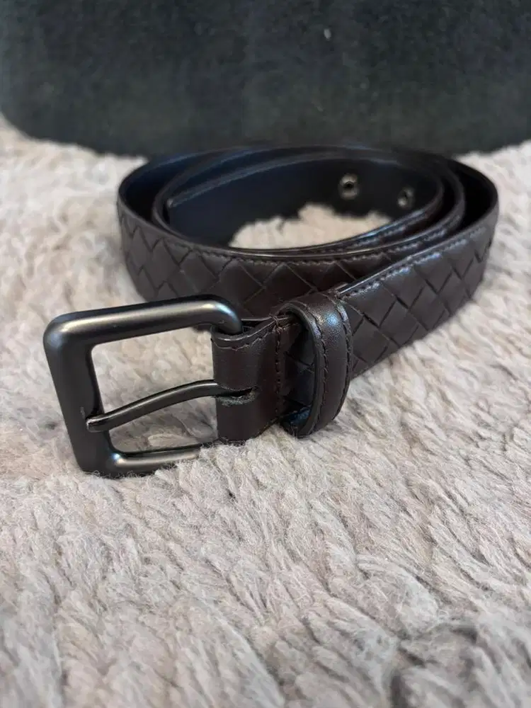 Sabuk belt pria Bv kulit leather