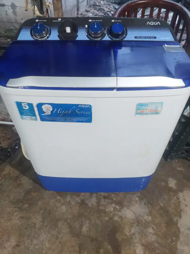 Mesin cuci Aqua kapasitas 7,8kg Normal semua