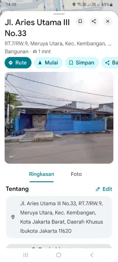 Dibutuhkan di toko isi ulang air minum