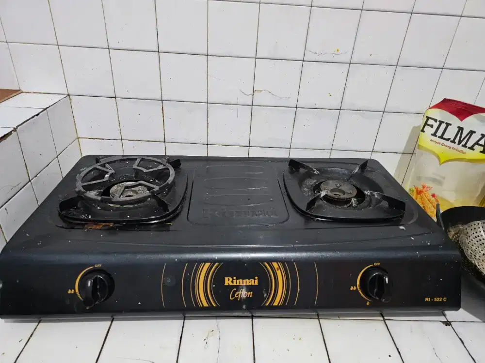 Kompor gas rinnai + selangnya free