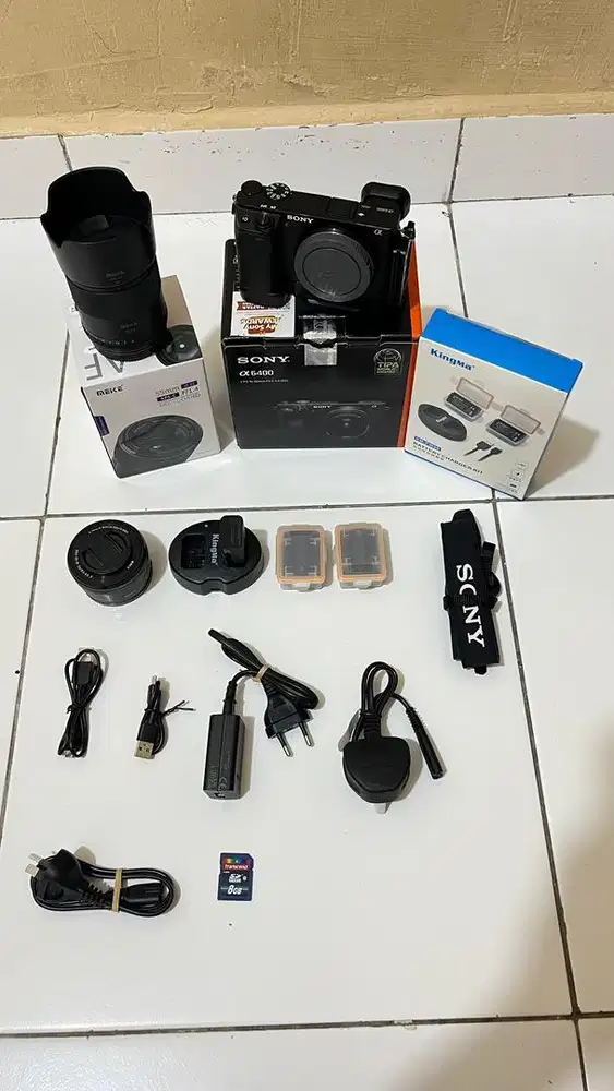 Jual Cepat Sony Alpha A6400 Siap Pakai (Beli Oktober Tahun 2024)