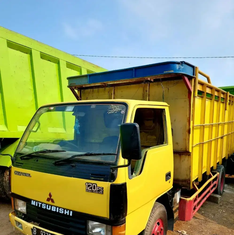Mitsubishi Colt Diesel 6ban PS120 Bak Besi Fe 349 Ors Tgn1 bio Solar