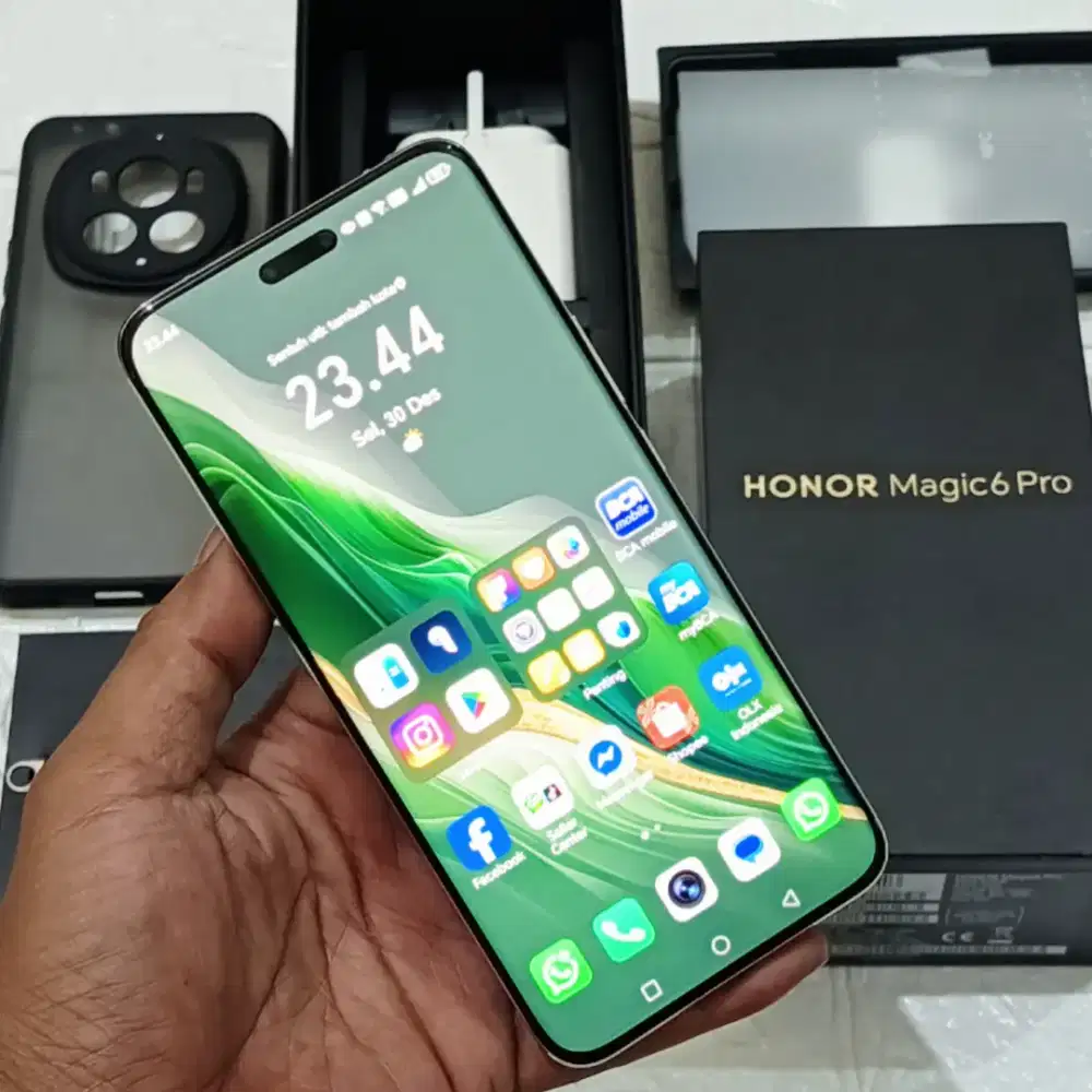 Honor Magic 6Pro 5G (12/512) Mulus Fullset Original Full Bc