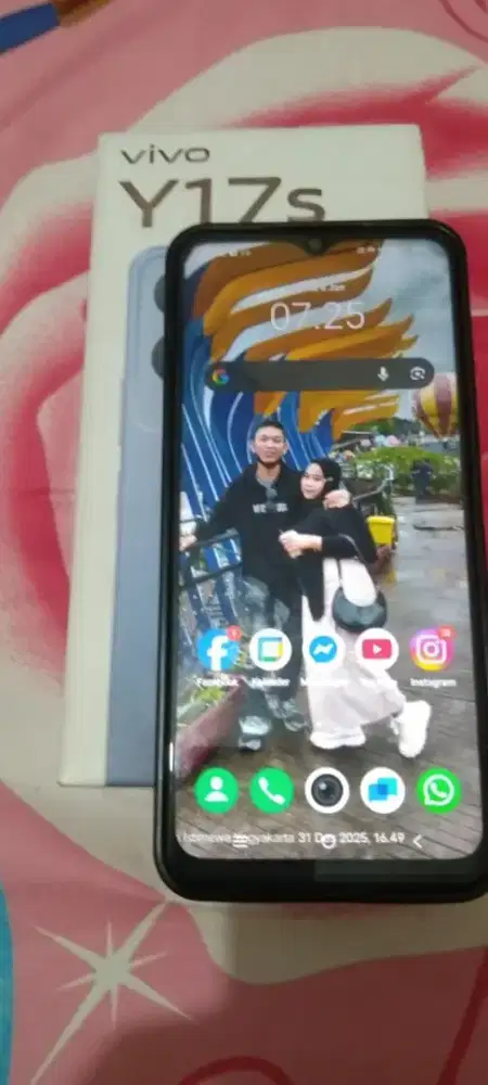 D jual Vivo y17s 85% mulus