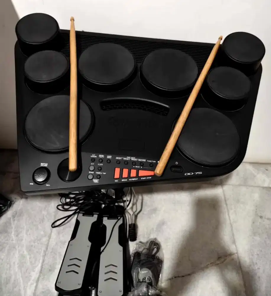 drum elektrik yamaha DD 75 jarang pakai dan terawat