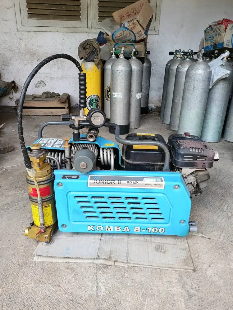 JUAL KOMPRESOR BAUER JUNIOR II KOMBA B-100 ORIGINAL GERMANY