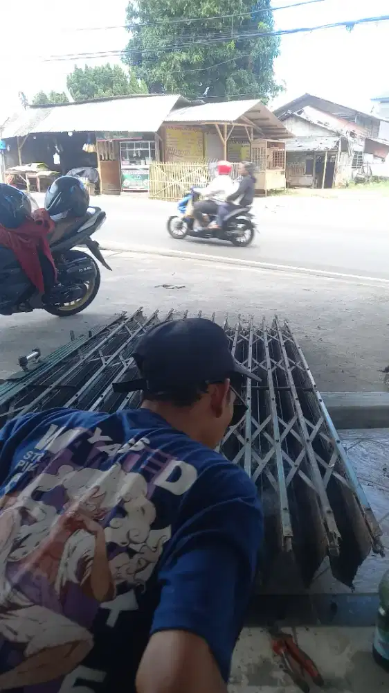 Tukang service folding gate rolling door murah