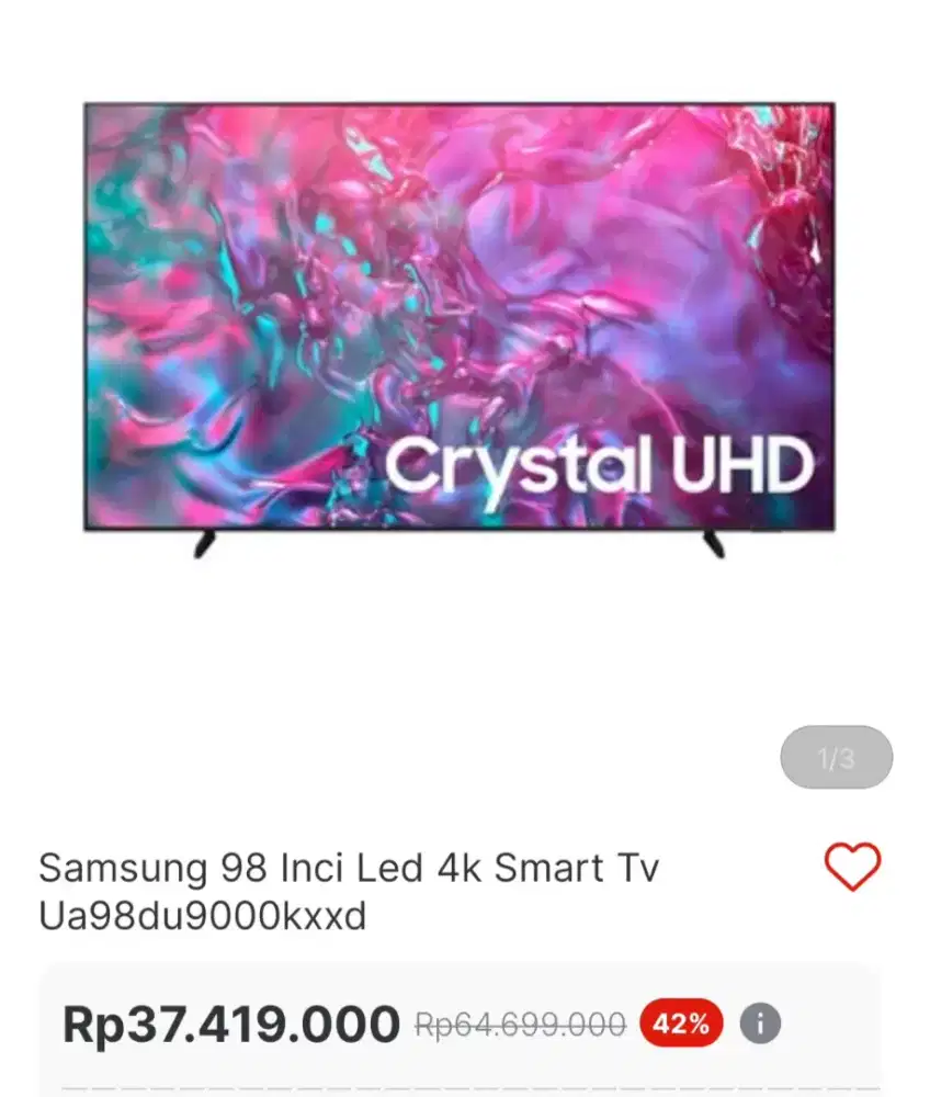 Samsung 98du9000 promo big inch