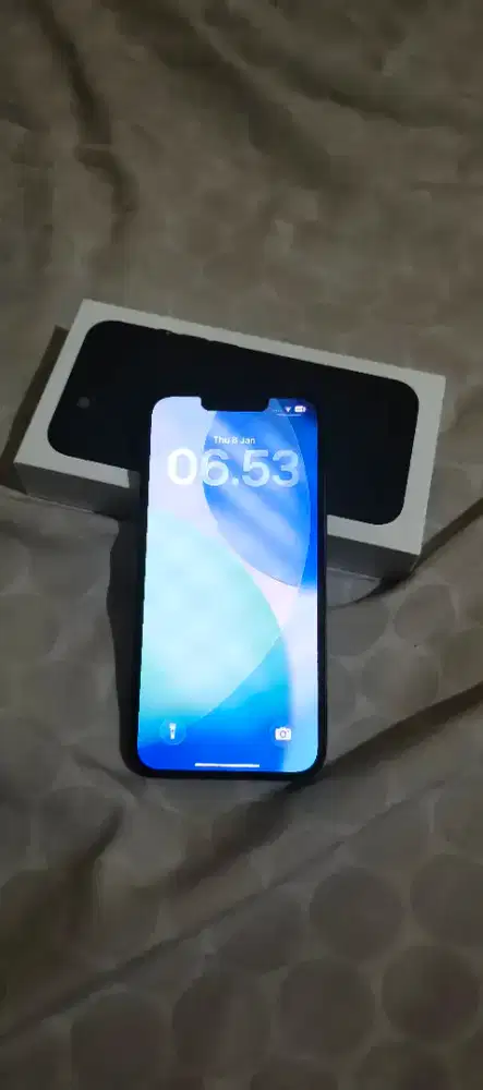 Iphone 13 128gb midnight fullset all operator