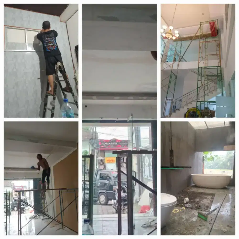 Jasa renovasi dan jasa pembangunan dari nol sampai finishing