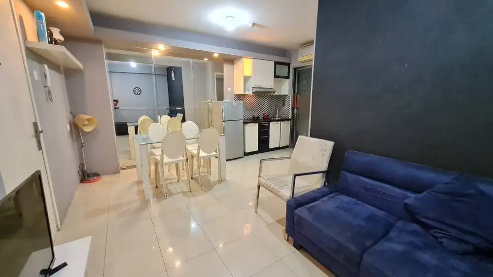 DISEWAKAN Apartemen Kalibata Tower NUSA 2BR jadi 1BR Funish ada Heater