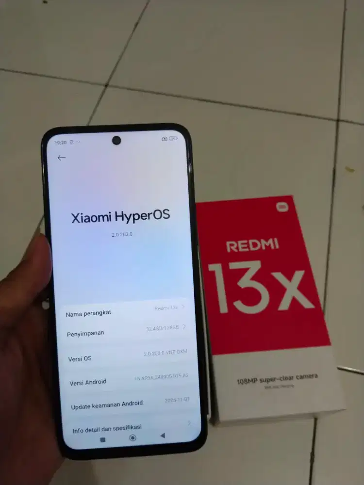 Redmi 13X ram 8/128 fullset