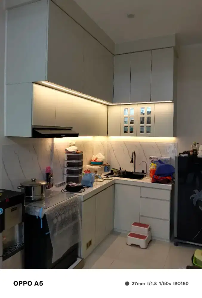 Kitchen set aluminium double layer anti rayap tahan lembab