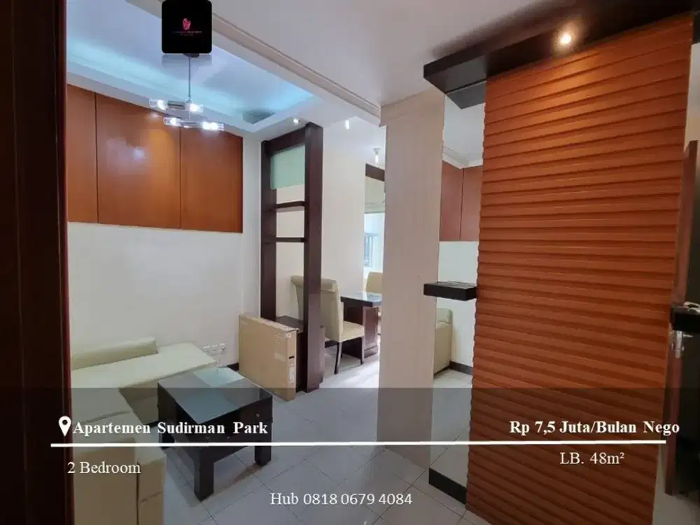 Disewakan Apartement Sudirman Park 2BR Mid Floor Full Furnished
