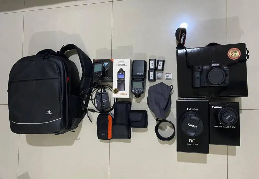 Dijual cepat Kamera Canon kondisi mulus, Pembelian Agustus 2023