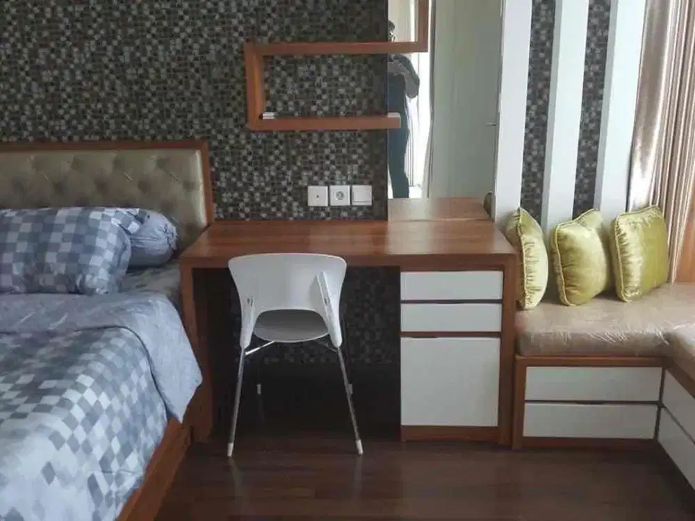 Pusat kota surabaya‼️Dijual apartemen trillium 3BR full furnish