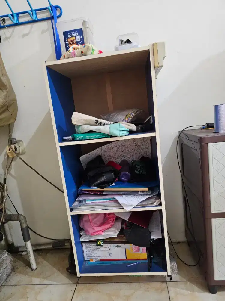 Rak buku susun 3