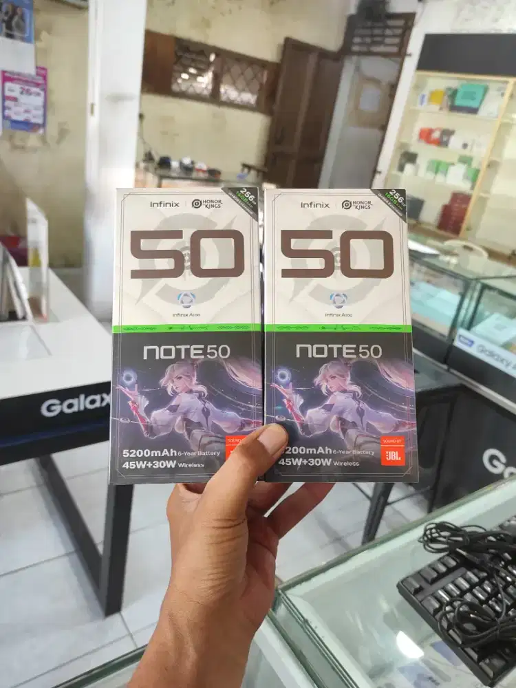 Berminat silahkan WA Infinix Note 50 8+8/256 Garansi resmi 1thn