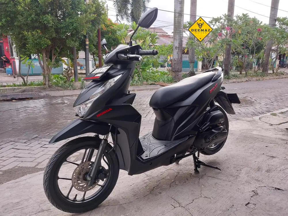 (DP 500)‼️ Honda Beat Deluxe CBS ISS Mulus 2023 Cash / Kredit