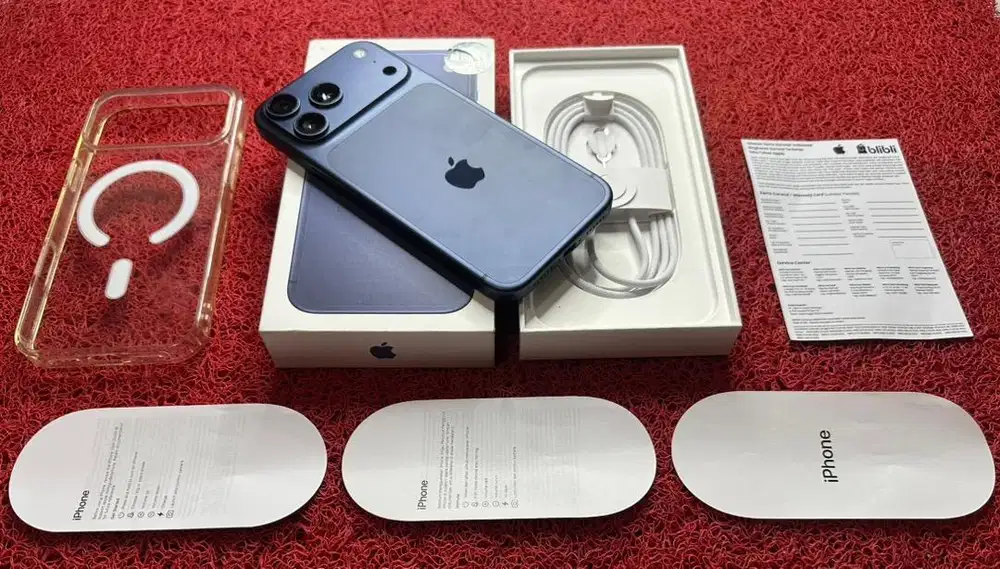 IPhone 17 Pro Max Deep Blue 256 GB BliBli SA/A ( TT/BT )