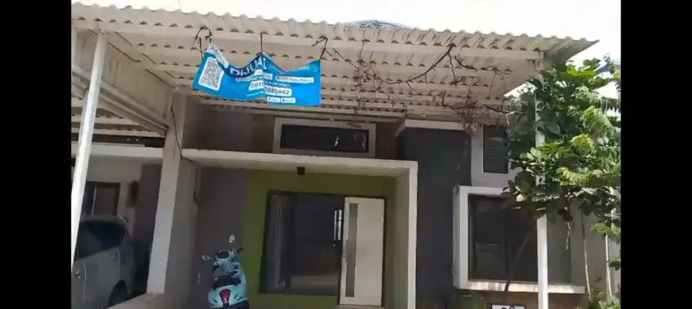 Kanopi Alderon tiang besi tebal