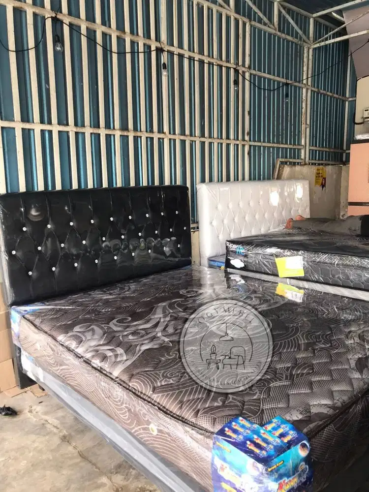 PROMO BIG SALE! SET DIVAN SPRINGBED KWANTOP LIST 2 UK 180X200 TERMURAH