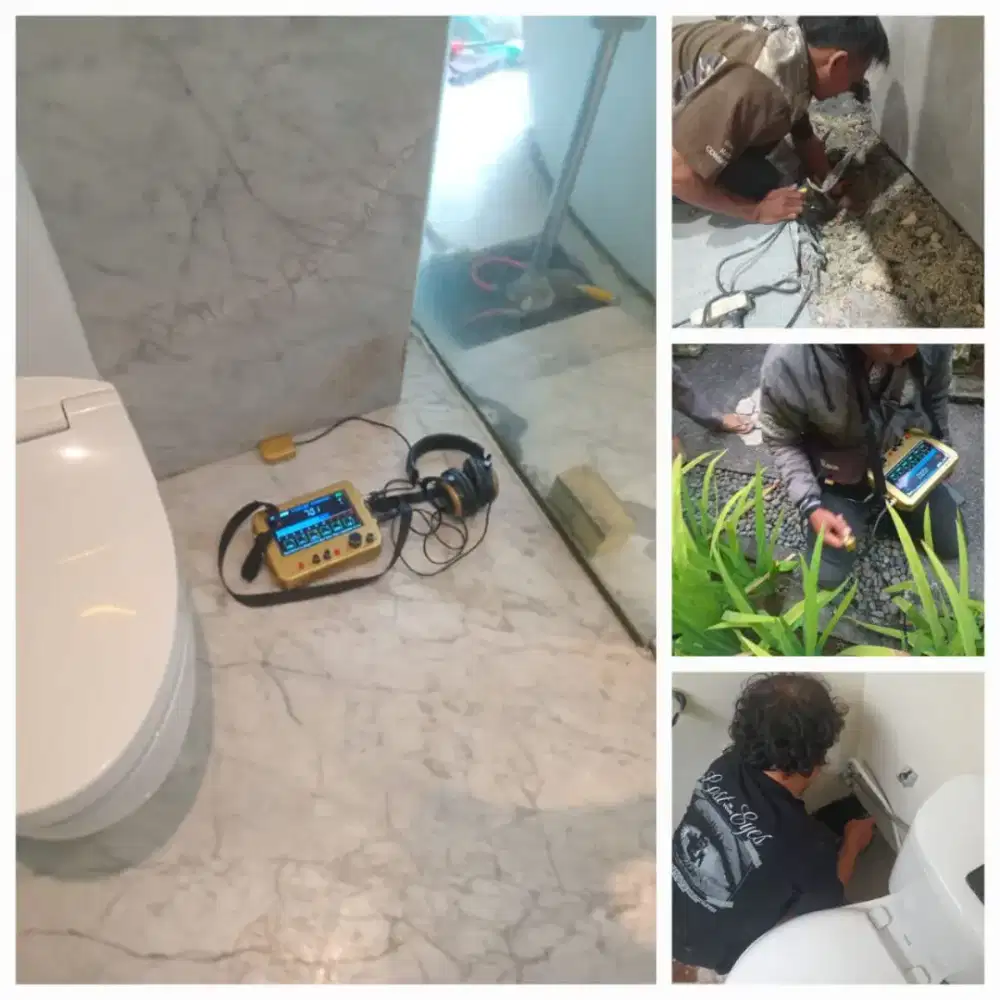 Jasa service panggilan deteksi pipa bocor dalam tanah