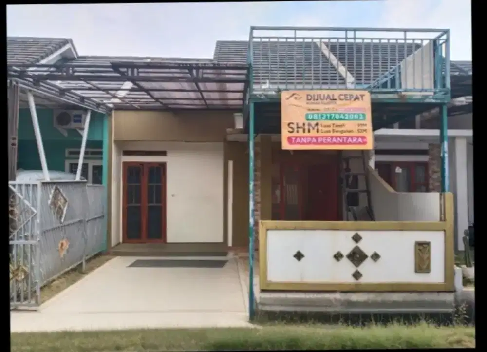 Dijual Cepat Rumah Cluster Nego