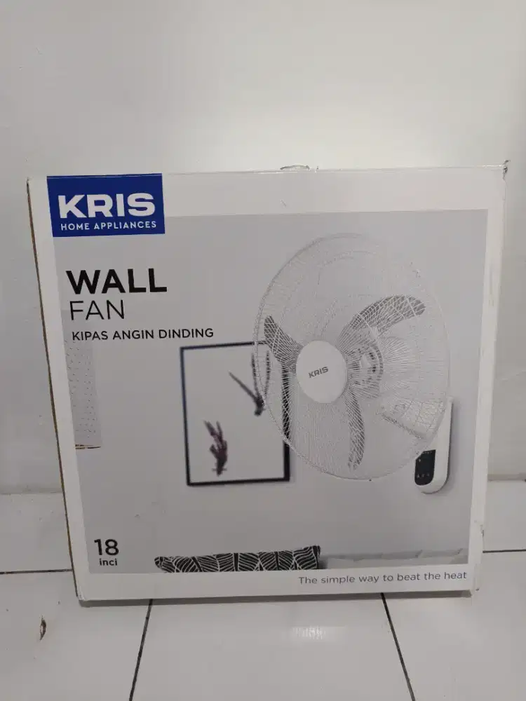 Kipas Angin Dinding 18 Remote ( packing)