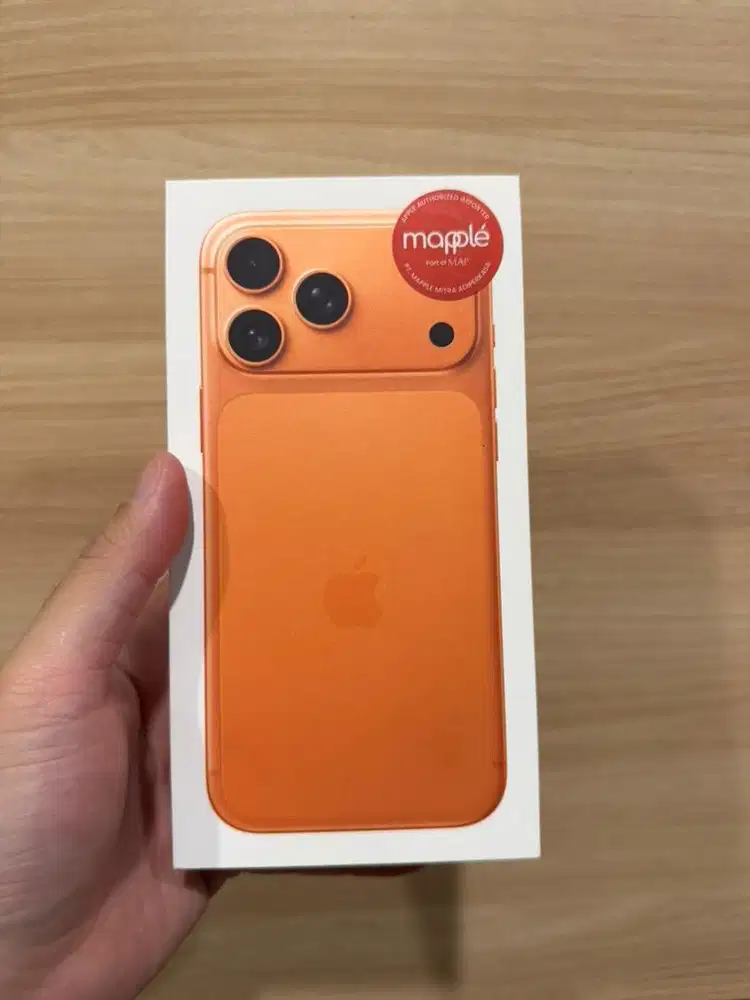 WTS Iphone 17 Pro Max Orange 256GB Second