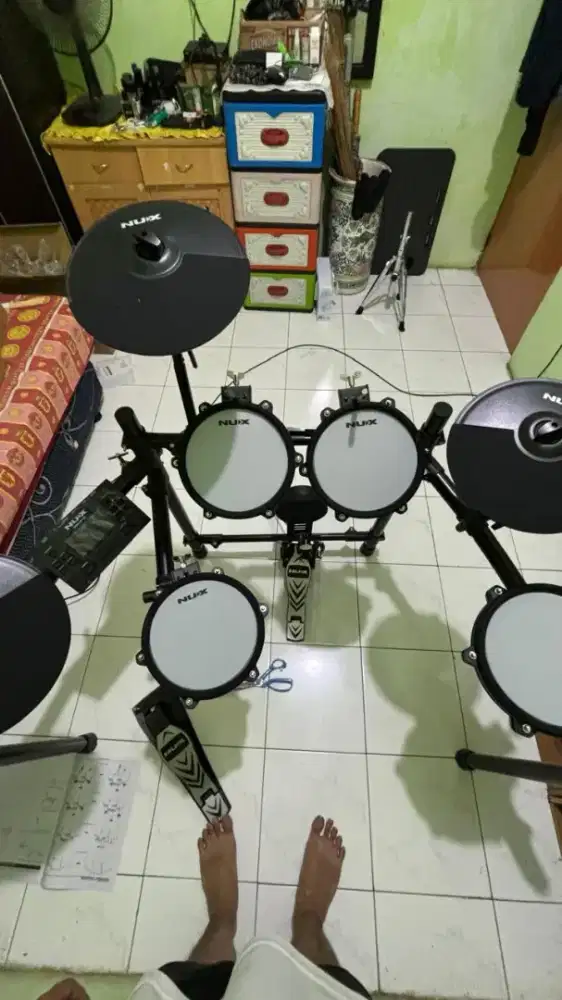 NUX DM-210 Digital Drum Kit
Kondisi Mulus